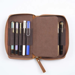 Leather Pro Pen Organizer Box