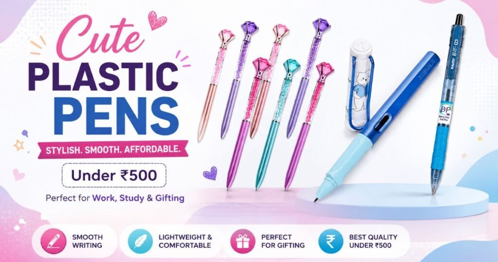 Cute Plastic Pen Under ₹500