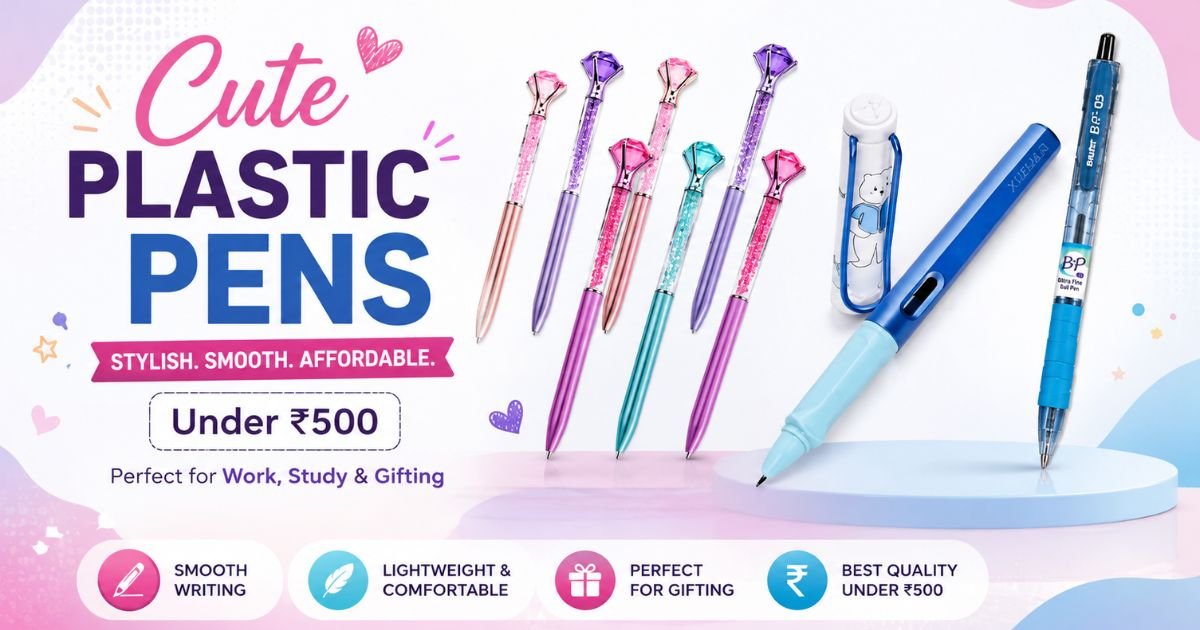 Cute Plastic Pen Under ₹500