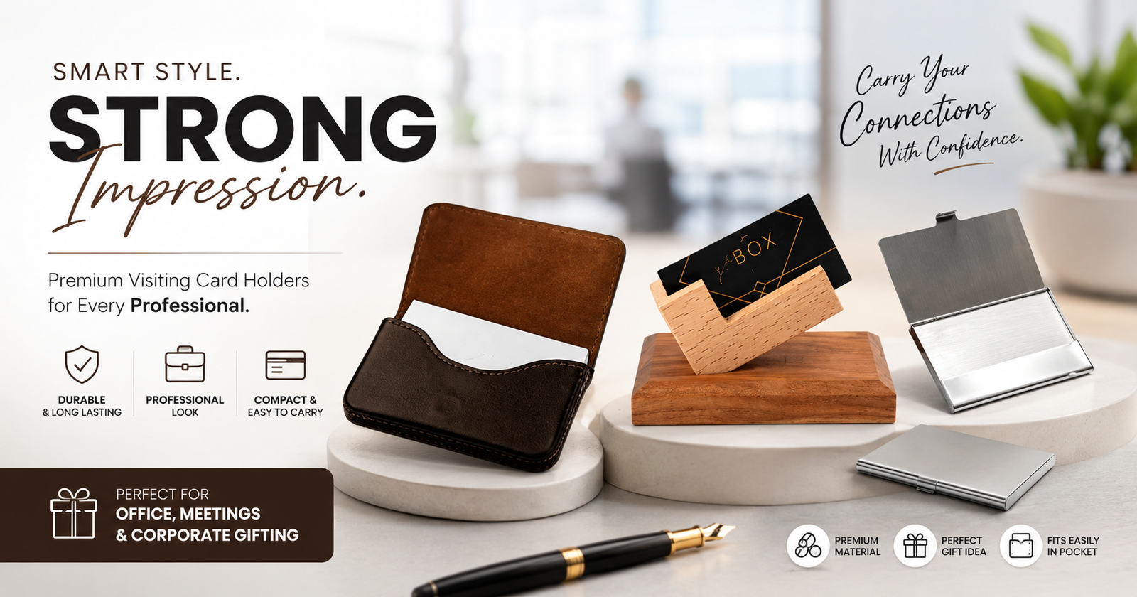 Visiting Card Holder Book