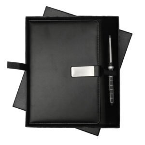 Premium Elegant Black Functional Notebook Set NP-19