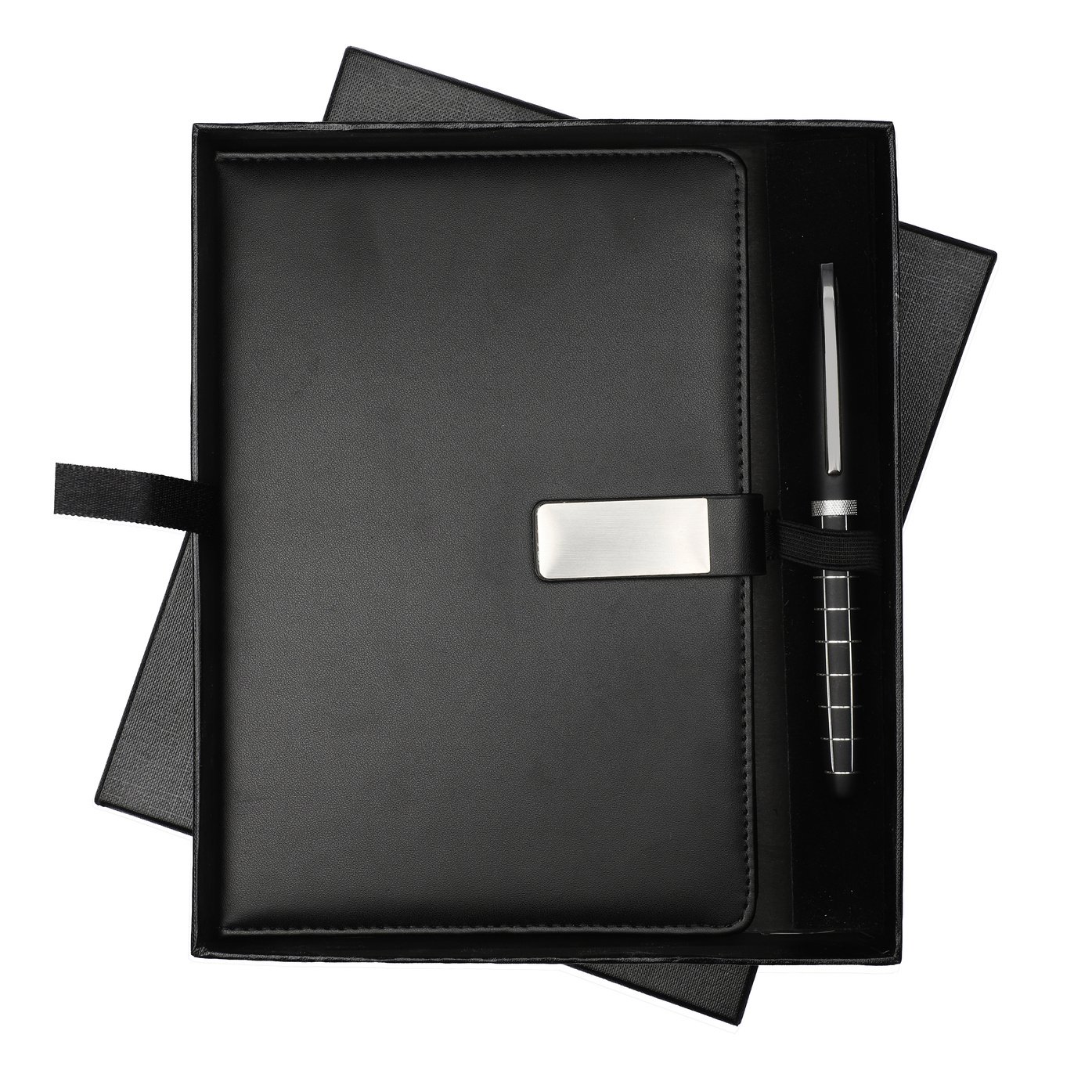 Premium Elegant Black Functional Notebook Set NP-19