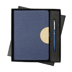 Vibrant Blue Professional Notebook Pen Set NP-05