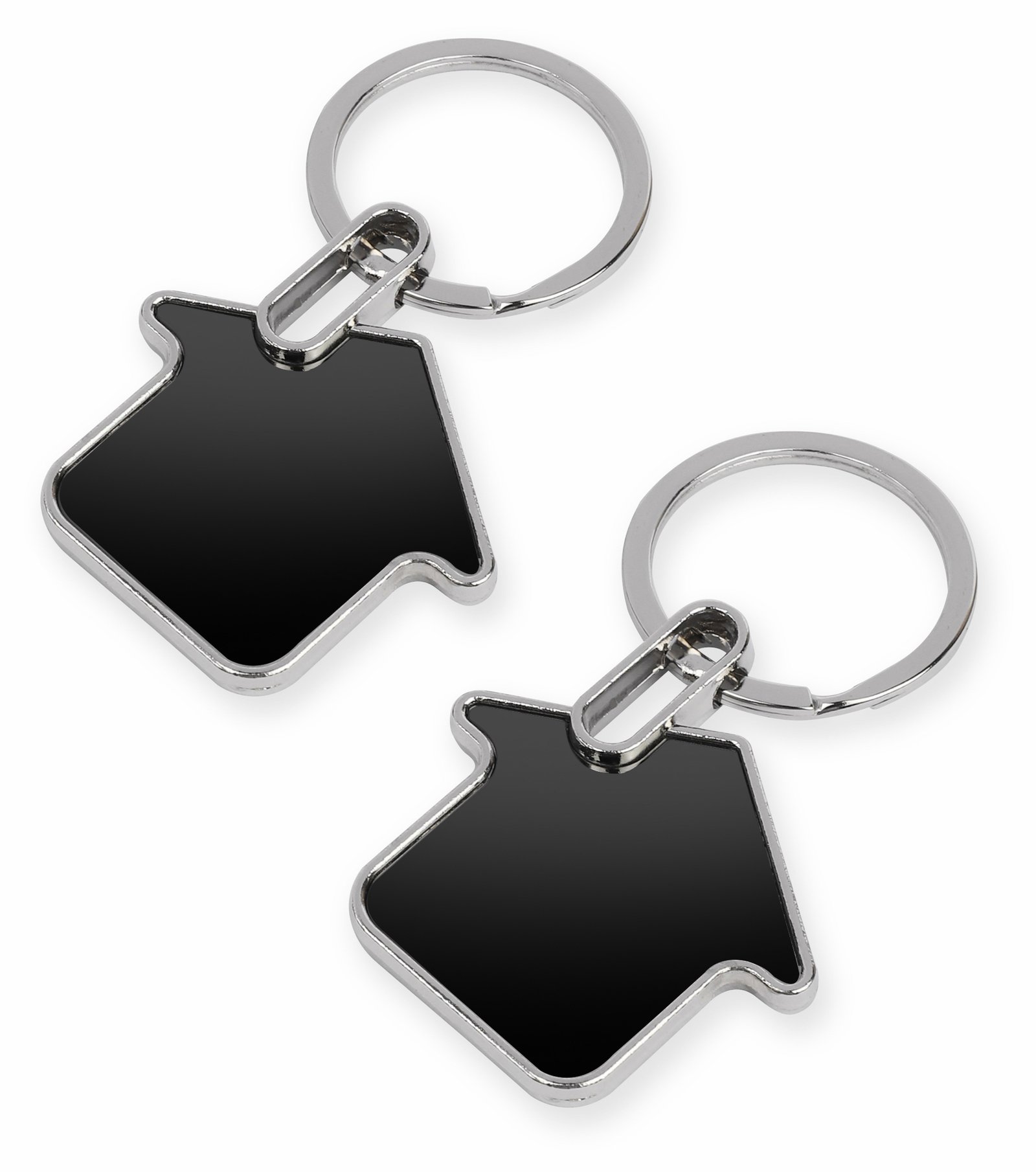 MoonGlow Heart Keychain for Couples