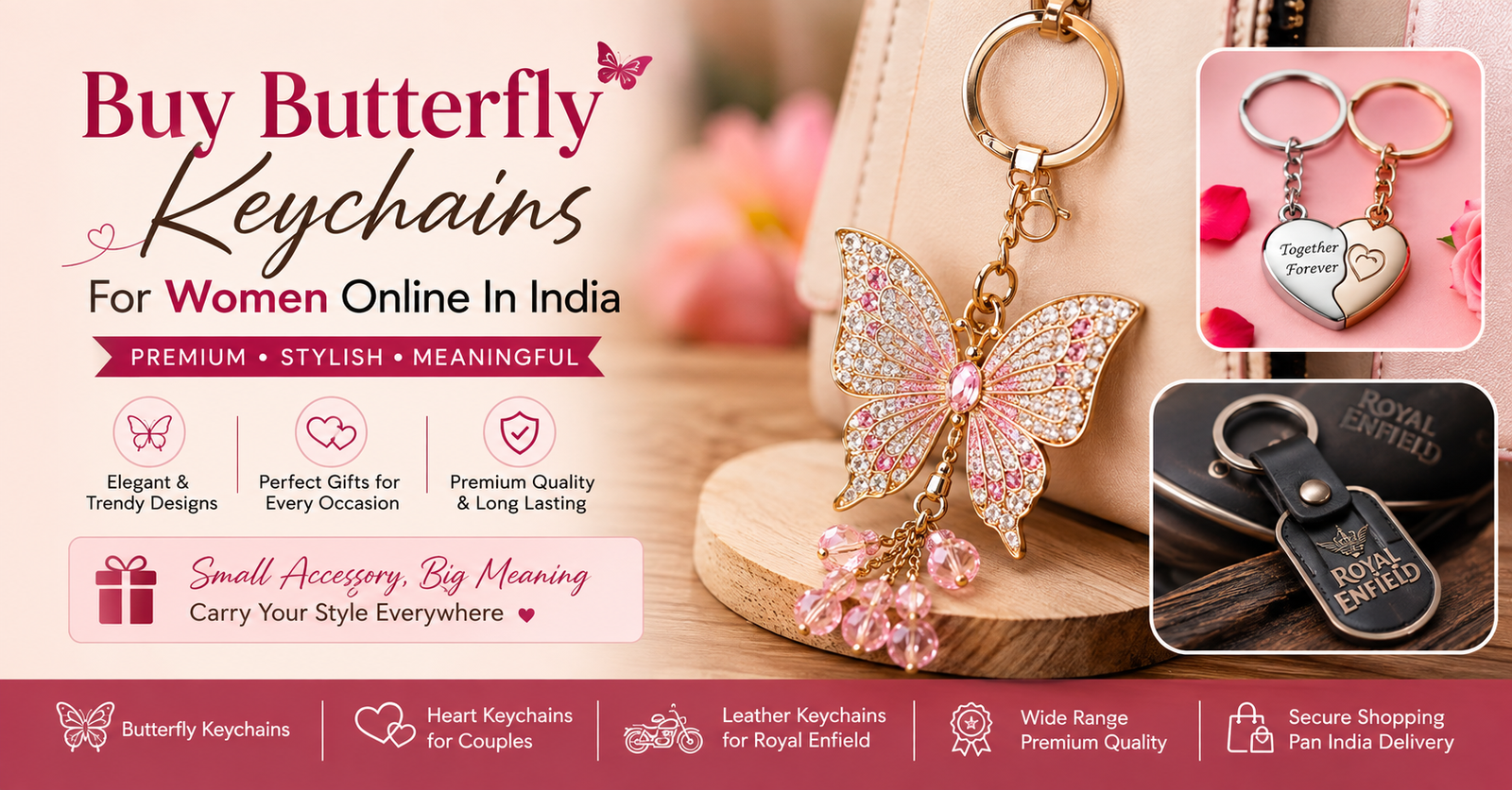 Butterfly Keychains – Elegance You Can Carry Everywhere